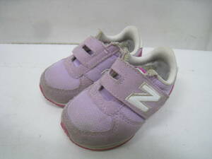 newbalance ニューバランス キッズ スニーカー 子供 IV220PPL 紫 パープル×ピンク サイズ12cm