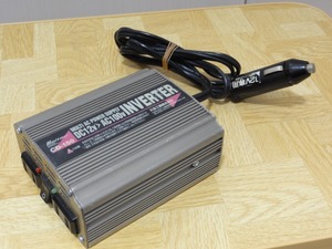 ★動作品★Meltec CD-150 メルテック ファミリーインバーター DC12V - AC100V シガーソケット - コンセント 定格出力130W 送料無料