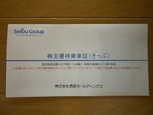 西武ホールディングス 株主優待乗車証10枚セット