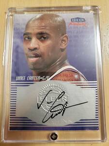 レア サイン 1999 -00 Fleer Focus Fresh Ink VINCE CARTER Auto / ビンス カーター Autograph NBA