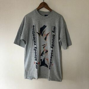 MY BLOODY VALENTINE Tシャツ Lサイズ　杢グレー　マイブラ　マイブラッディ ヴァレンタイン