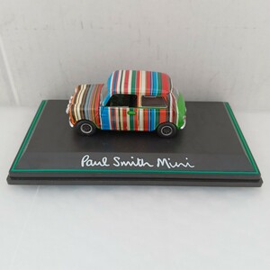 471 Paul Smith ポールスミス Mini Cooper ミニクーパー ミニカー クラシックミニ ミニカー マルチストライプ フィギュア オブジェ 保管品