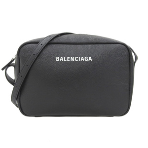 バレンシアガ BALENCIAGA エブリデイ ショルダーバッグ カメラバッグ ポシェット レザー ブラック 679267 中古 新入荷 OB2022