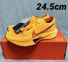 W NIKE ZOOMX VAPORFLY NEXT %3  24.5 オレンジ