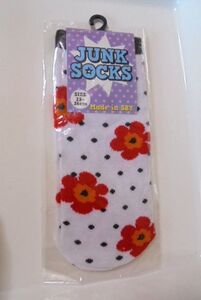 新品 株式会社デイコレクション JUNK SOCKS Made in SBY 23~26cm ソックス 靴下 白 ホワイト