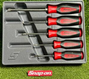 美品/5本セット★ Snap-on スナップオン プラス/マイナスドライバー SGDDP IRBシリーズ 領収OK h0118-8-5ｂ