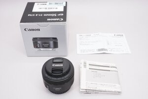 交換レンズ EF50mm F1.8 STM ■Canon★Joshin(ジャンク)7692【1円開始・送料無料】