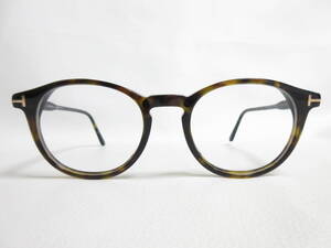 13809◆TOMFORD トムフォード TF5823-H-B ECO 052 50□20 140【SM3000872175】メガネ/眼鏡/度付きレンズ MADE IN ITALY 中古 USED