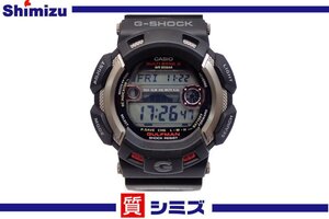 1円【CASIO】美品 カシオ G-SHOCK GW-9110-1JF GULFMAN ガルフマン タフソーラー 電波ソーラー チタン メンズ腕時計◆質屋