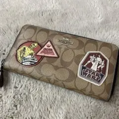 COACH コーチ　長財布　スターウォーズ　コラボ