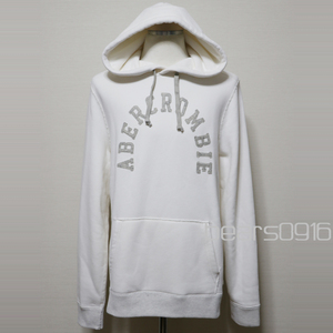 新品本物 Abercrombie&Fitch アバクロ プルオーバーパーカー 生成XL