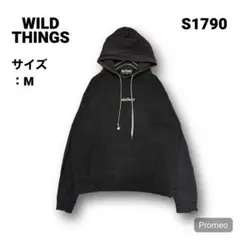 【即購入OK】WILD THINGS フェードパーカー サイズM ブラック