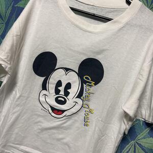 ディズニー ミッキーマウス Tシャツ ビンテージ 90