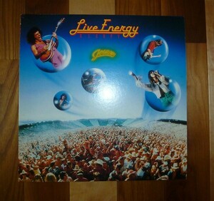 【希少　レコード店プロモ用　非売品】Journey アナログレコード LP Live Energy D.J.COPY　ライブアルバムCapturedのプロモ用