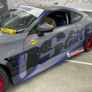 ★ORIGIN DRIFTLINE/ドリフトライン エアロ サイドステップ 左右セット★TOYOTA 86 ZN6 RC / G / GT H24/4～（D-279-SS）