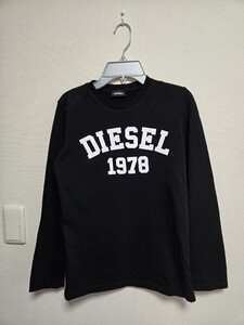 DIESEL KIDS 長袖Tシャツ ロンT 12Y ブラック