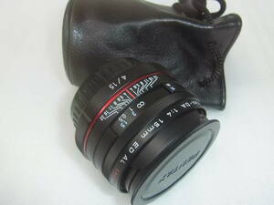 1294　PENTAX -D A1:4 15mm　一眼レフレンズ　極美品