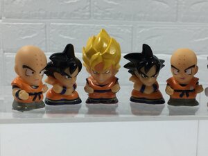 ドラゴンボール　DRAGON BOLL　ミニソフビ　孫悟空　クリリン他　昭和　レトロ　当時物　東映アニメーション　現状品　CO1.002