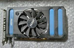 【中古パーツ】MSI NVIDIA GeForce GTX 550 Ti グラフィックボード/ビデオカード PCI-E VGA/HDMI/DVI■K875-2