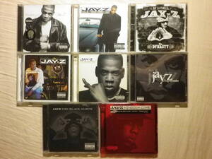 『Jay-Z アルバム8枚セット』(In My Lifetime,Vol.3,The Dynasty,Unplugged,Chapterone,The Blueprint 2,The Black Album,Kingdom Come)