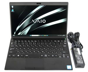 美品 ☆ VAIO Pro PJ VJPJ11C11N Core i5-8265U 1.6(3.9)G/SSD 256GB/8GB/12.5W FHD 1920x1080/無線/Bt/カメラ/Office 2021/最新W11 ☆1137