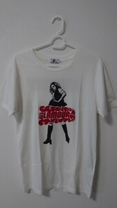 ヒステリックグラマー　HYSTERIC GLAMOUR Tシャツ　ヴィクセンガール　VIXENGIRL　プリント　白　ホワイト　送料無料