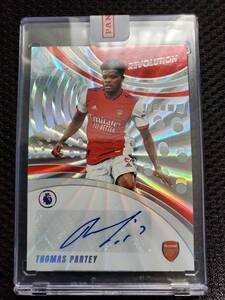 ★ 10枚限定 Thomas Partey トーマスパーティ PANINI 2021-22 Revolution Premier League Soccer Arsenal アーセナル Auto 直筆サイン★