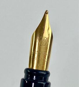 1000円〜●★筆記未確認★ 万年筆 WATERMAN ウォーターマン M ブルー×ゴールド 替えインク付 中古現状 筆記具 ★okoy3366077-44★op5200