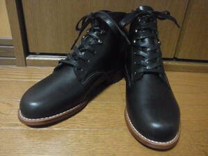 242-39/新品/USA製/WOLVERINE 1000MILE BOOTS/ウルバリン/1000マイルブーツ/W05455/レディース/ワークブーツ/9B/26cm/ブラック