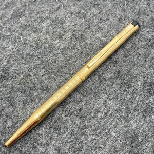 PE448□SHEAFFER シェーファー ツイスト式 ボールペン GOLD ELECTROPLATED 金張り 筆記確認済み