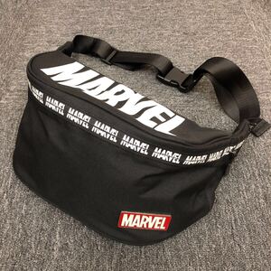 即決 MARVEL マーベル CORDURA ボディバッグ ブラック