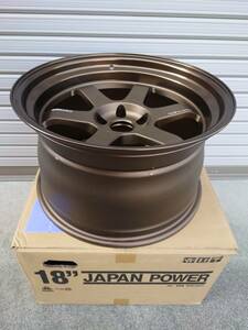 ＲＡＹＳ/ＶＯＬＫＲＡＣＩＮＧ/ＴＥ３７Ｖマーク２/ＰＣＤ１１４．３−５Ｈ/１８インチ１０．５Ｊ＋０/新品１本/ＢＣＮＲ３３/ＢＮＲ３４