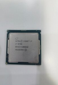 Intel CPU Core i7 9700 LGA【中古】CPU