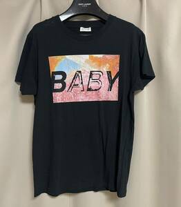 16SS サンローランパリ BABY Tシャツ Sサイズ エディスリマン