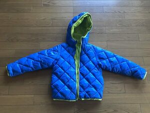 中古【即決】GAP ギャップ ナイロンジャンバー サイズ130 リバーシブル