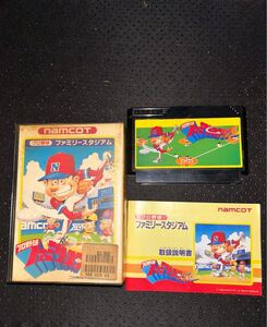 ナムコ プロ野球ファミリースタジアム ファミコンソフト 中古 FC