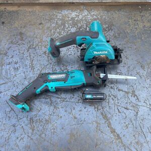 送料無料　1スタ　通電確認　マキタ makita 充電式マルノコ HS301D　バッテリ マルノコ　JR104D 充電式レシプロソー レシプロソー 10.8v