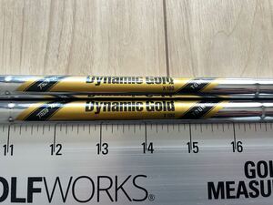 ダイナミックゴールド　ツアーイシュー　X100 ( Dynamic Gold Tour Issue ) ウェッジ用　2本セット