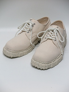 SALE30%OFF/Maison MIHARA YASUHIRO・メゾン ミハラヤスヒロ/PAST sole Canvas Shoes/WHT・41