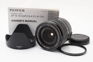 【良品】 FUJIFILM フジフイルム XF18-55mm F2.8-4 R LM OIS フジノンレンズ ズームレンズ 【動作確認済み】 #6806