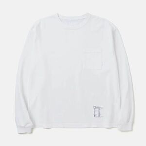 ラスト出品 未開封 L NEIGHBORHOOD BW . CREWNECK LS WHITE WTAPS