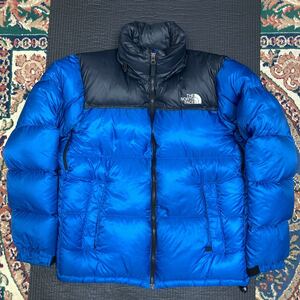 ファッション衣類　☆　貴重　ヌプシダウンジャケット　THE NORTH FACE ノースフェイス 　Mサイズ ブルー　ユニセックス アウトドア 防寒具