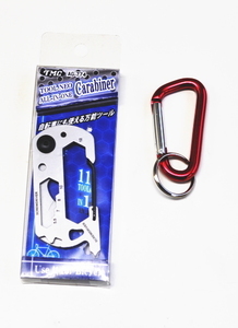 [1点までメール便可]TMC　小型万能ツール（カラビナ型）TOOLNEO ALL-IN-ONE Carabiner　AG-774