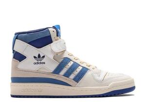 adidas originals Forum 84 High Blue Thread "Off White-Bright Blue/Footwear White" 28cm FY7793