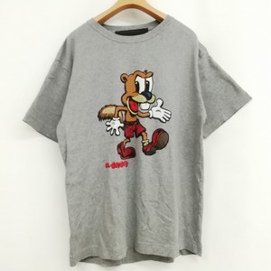 マークバイマークジェイコブス MARC by MARC JACOBS 美品 R Crumb Printed Tシャツ カットソー 半袖 コットン プリント M4007848R XS グ