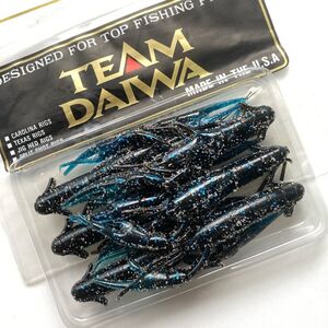 714225 チームダイワ TD クロー 4-1/2インチ ６本 TEAM DAIWA TD CRAW オールド品 希少入手困難品 青ツメカラー