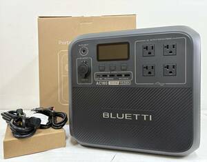 【超美品】BLUETTI ポータブル電源 AC180 1152Wh/1800W 動作品 