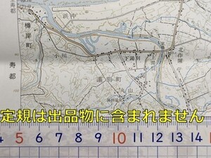 md01【地図】歌棄 [北海道] 昭和51年 地形図[幌別岳中心] 尻別川 目名川 朱太川 国鉄函館本線 目名 上目名 熱郛 黒松内駅 寿都鉄道廃線跡