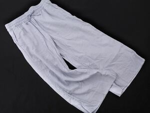 BANANA REPUBLIC バナナリパブリック リネン混 ガウチョ パンツ sizeS/水色 ■◇ ☆ efb9 レディース