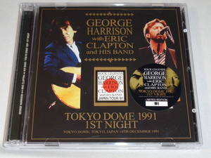 GEROGE HARRISON WITH ERIC C+APTON/TOKYO DOME 1991 1ST NIGHT ２CD